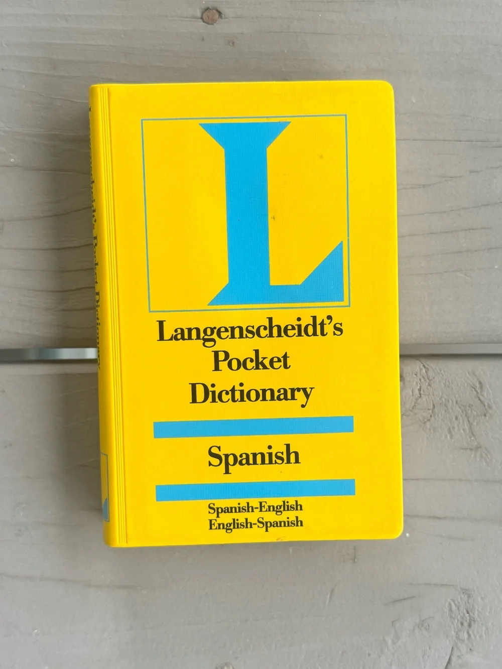 Langenscheidt Pocket Spanish/English Dictionary